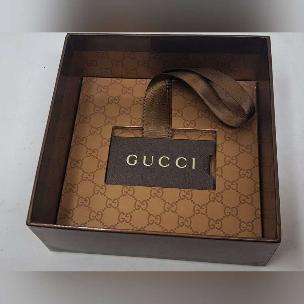 Gucci Diamantissima Cross Necklace 925 Silver Jewelry Unisex Italy - Picture 13 of 16